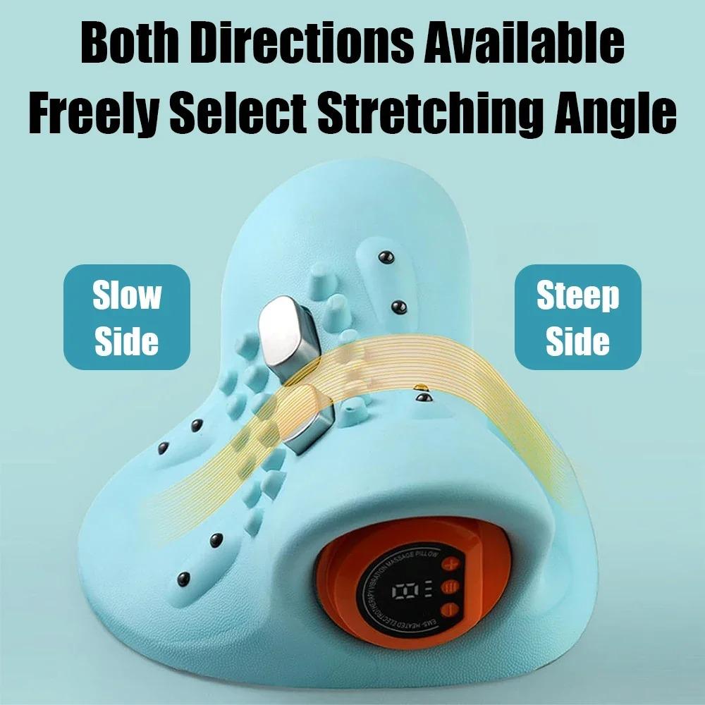 Portable Cervical Massager Neck and Head Acupoint Massage Pillow Cervical Massage Pillow  for Adult