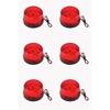 ABUO-6X 12V Alarm Led Flashing Strobe Light For Home Security Alarm System Red