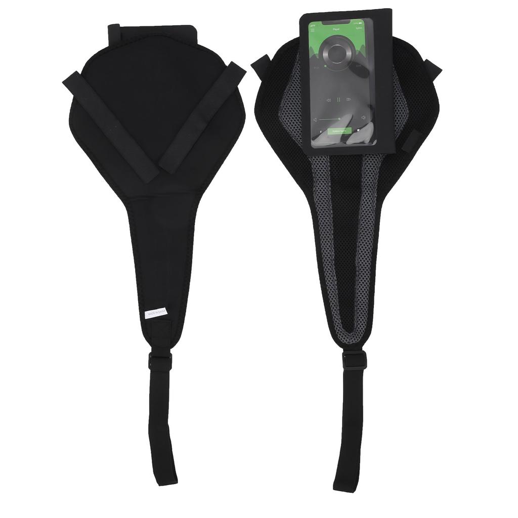 Bicycle Sweatband Training Tape Sweatproof Net with Mobile Phone Bag Cycling Accessories