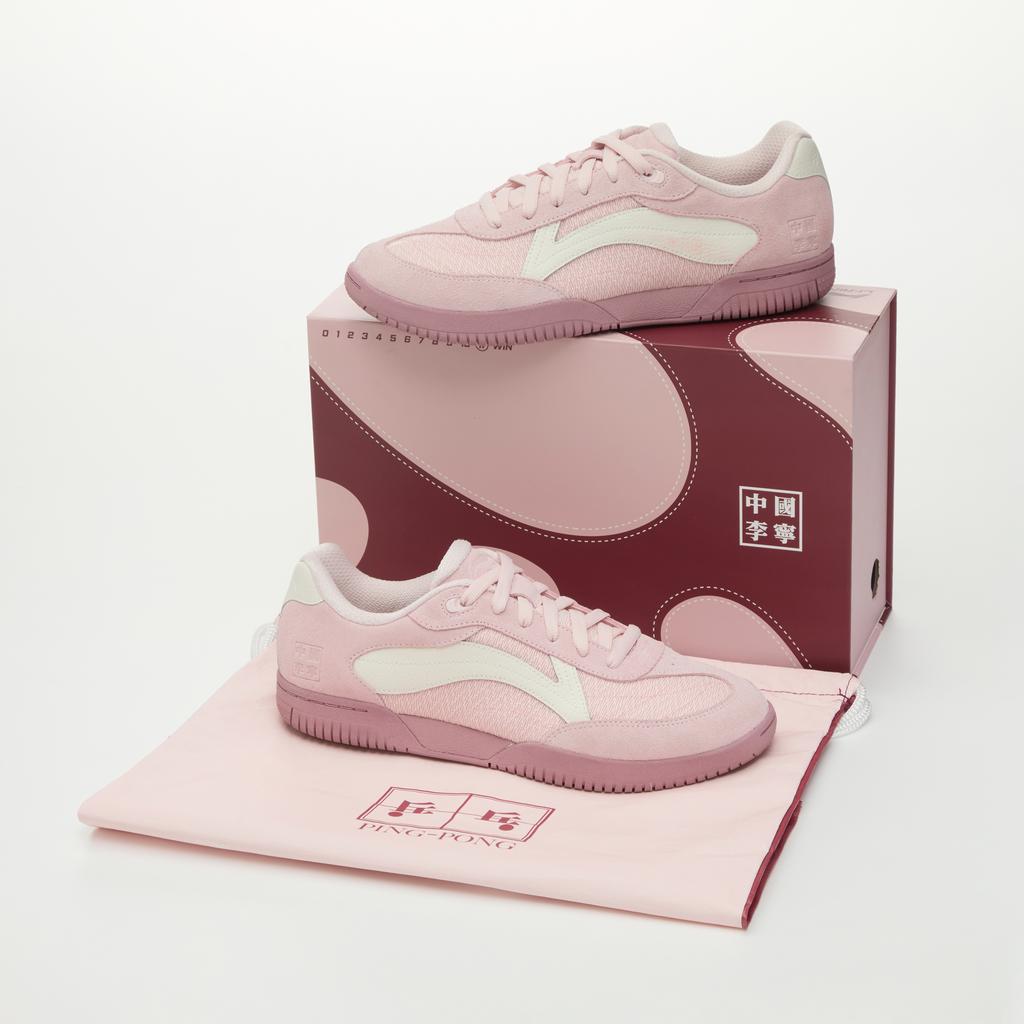 Li Ning Table Tennis Trend Series Gift Box Version Wear-Resistant Breathable Functional Low-Top Lifestyle Casual Shoes Unisex Casual Shoes AZGV303-4