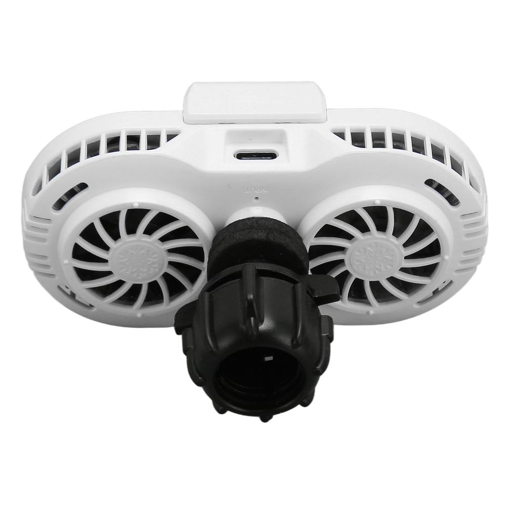 Cell Phone Cooler Semiconductor Cooling Silent Phone with Dual Fan Fast Cooling for Gaming Livestreaming