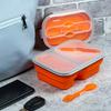 SILICONE FOLDABLE LUNCH BOX KLAUSBERG KB-7023
