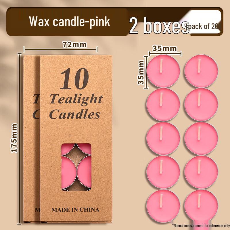 Sealing Wax Tea Light Candles (100 Count)