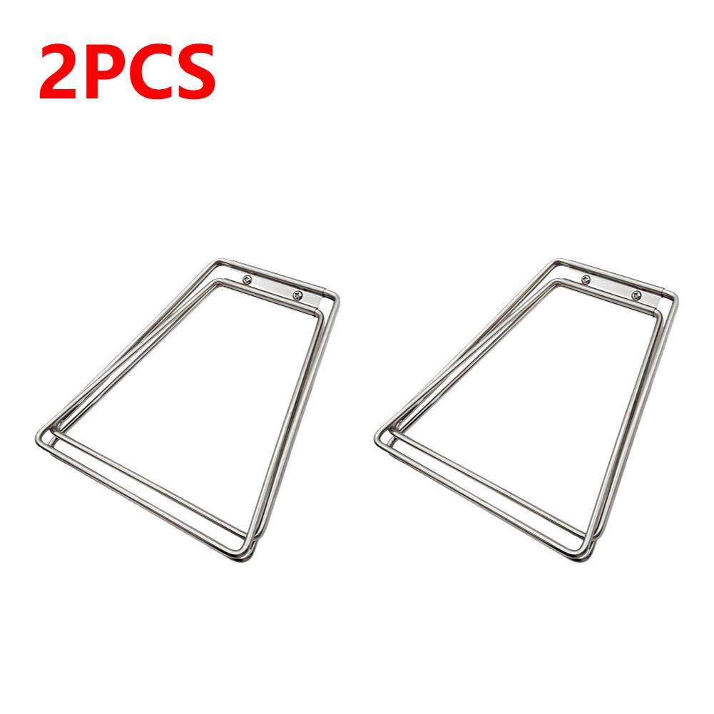1/2PCS Metal Camping Foldable Stand Aluminum Alloy Box Stand Organizer Box Shelves Folding Stand for Outdoor Picnic Fishing