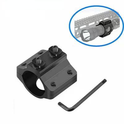 Zacisk do latarki MLOK Zacisk do rurki latarki 25,4 mm ze stopu aluminium