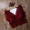 Kobiety Sexy Lace Crochet Solid Bralette Bustier Lace Crop Top Biustonosz Bezszwowa bielizna