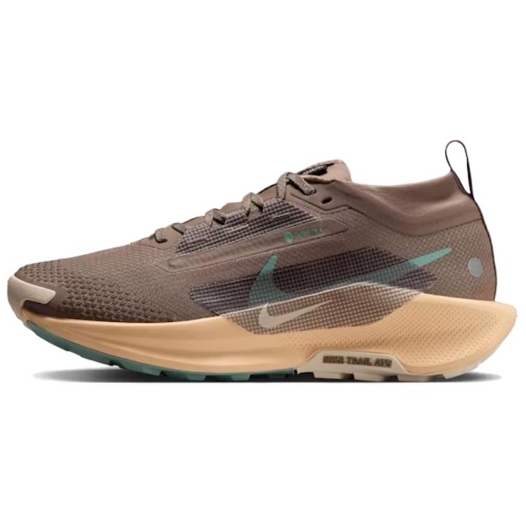 New Nike React Pegasus Trail 5 Gore Tex Mink Brown Orange Chalk Pearl White Cannon Women's FQ0912-200