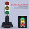 Mini Cute Motorbike Handlebar Mount Red Green Signal Light Traffic Light Lamp Cycling Riding Tool Accessories