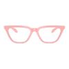 Versace Temple Logo Design Nylon Irregular Optical Frame Women's Pink 12097889 VE3352U5452-Pink 53