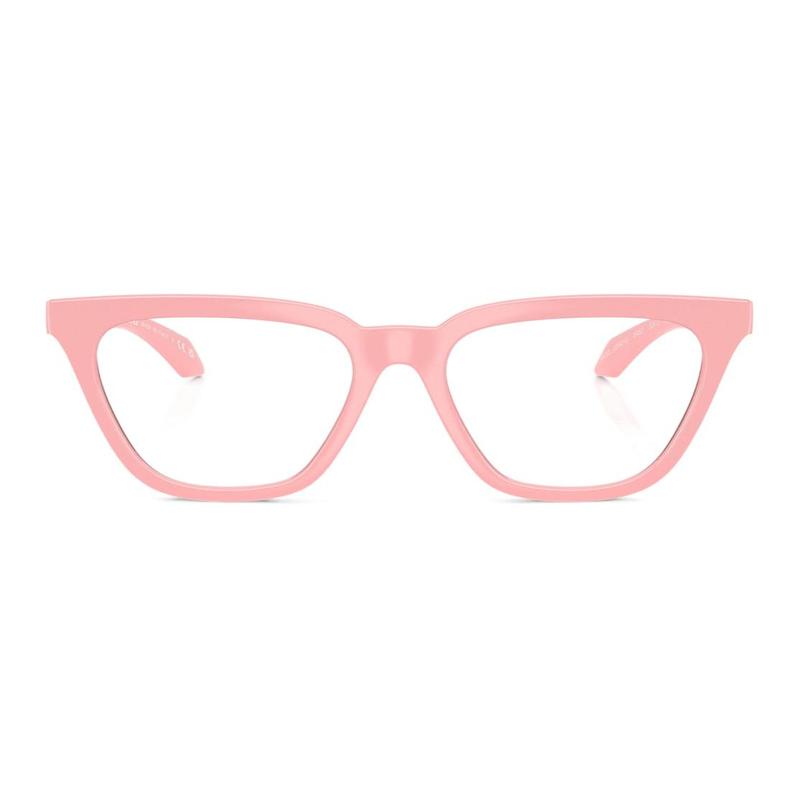 Versace Temple Logo Design Nylon Irregular Optical Frame Women's Pink 12097889 VE3352U5452-Pink 53