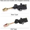 Universal Rear Brake Master Cylinder, Rear Foot Brake Hydraulic Master Cylinder Pump for Motorbike ATV Dirt Bike(Black)
