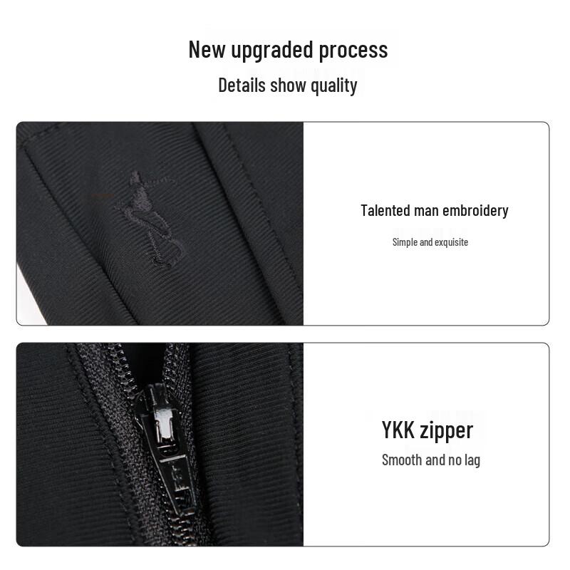 TRIES Men's Summer Four-Way Stretch Trousers