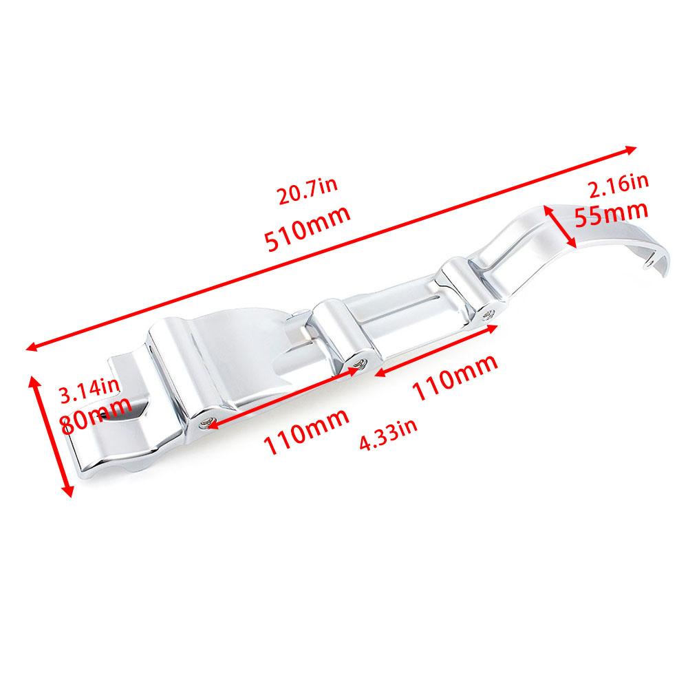 Motorcycle Chrome Inner Primary Accent Engine Cover For Harley Touring Electra Glide Road Glide Road King Street...