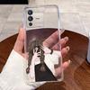 Popular Cute Little Panda Pattern For Vivo V23 Pro Phone Case For Vivo V23 Pro Transparent TPU Silicone Shockproof Soft Casing