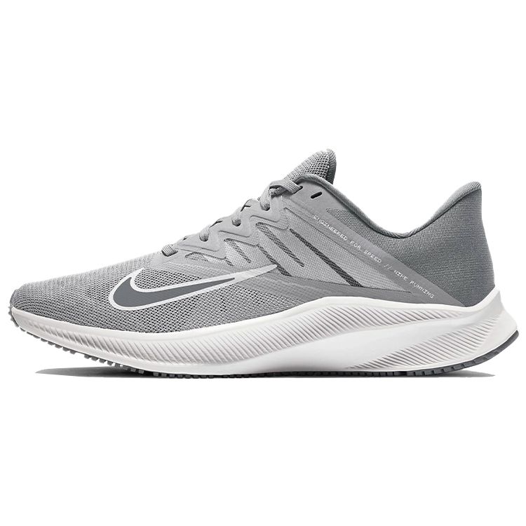 

Кроссовки унисекс Nike Quest 3 Light Smoke Grey белые CD0230-003