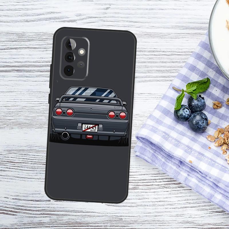JDM Car Case For Samsung Galaxy A56 A06 A16 A36 A55 A35 A33 A53 A13 A23 A17 A54 A34 A14 A52 A32 A15