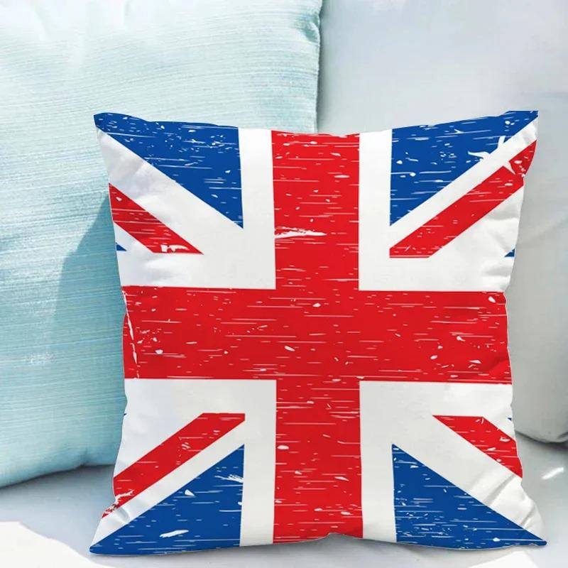 British Style London Cushion Covers Pillow Cases Decorative Sofa Cushions Sleeping Pillows Room Decor Pillowcases Cover