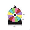Color Rotating Wheel Drinking Game for Adults Editable Reusable with Stand Roulette Fortune