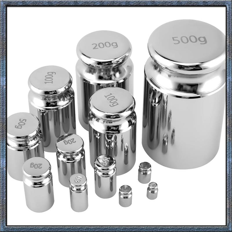Top Deals Steel Calibration Weights, Scale Calibration Weight Kit With Storage Box красный