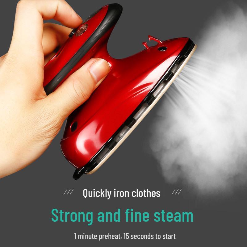 Mylux Mini Handheld Travel Iron with Temperature Control and Ceramic Soleplate