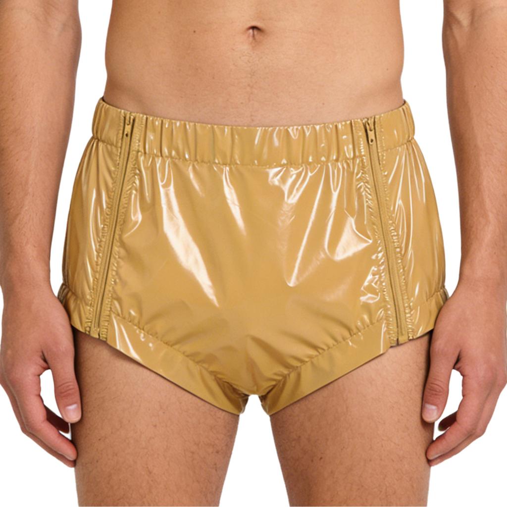 S-3XL Reusable Waterproof Diaper Cover: Both Side Zipper Tear-away Briefs for Elderly Caring Nursing & Special Needs Adults