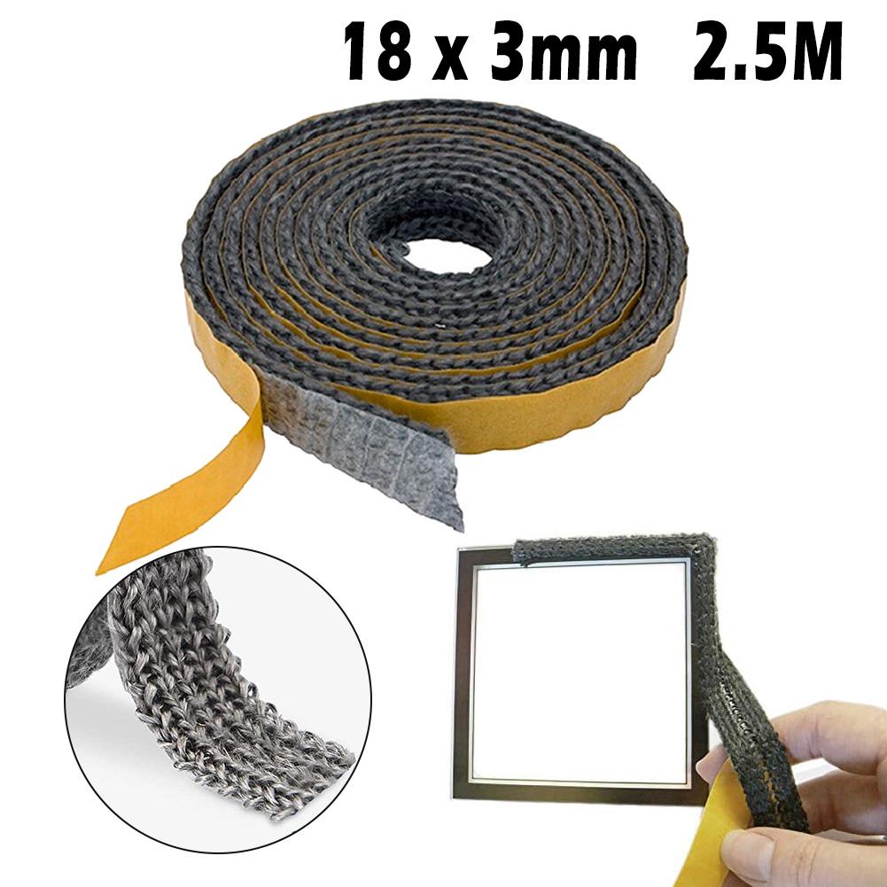 Stove Rope Sealing Strip 18mmx3mm Chimney Door Seals