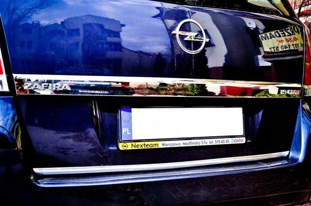Opel Zafira B - Listwa Chrom Chromowana Na Klapę