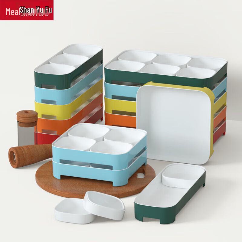 

Melamine Divided Buffet Plate Set