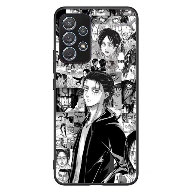 

Чехол для телефона «Атака Титанов Эрен Йегер» для Samsung Galaxy A03s A10 A20 A21s A31 A40 A41 A42 A50 A51 A52 A70 A71 A72 A32 A82 For Galaxy A40