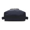 Longchamp Le Pliage Green 26 Unifarbe Druckknopf-Reißverschluss Weiches recyceltes Canvas mit Lederbesatz Rucksack Damenrucksack Marineblau 1699919P68