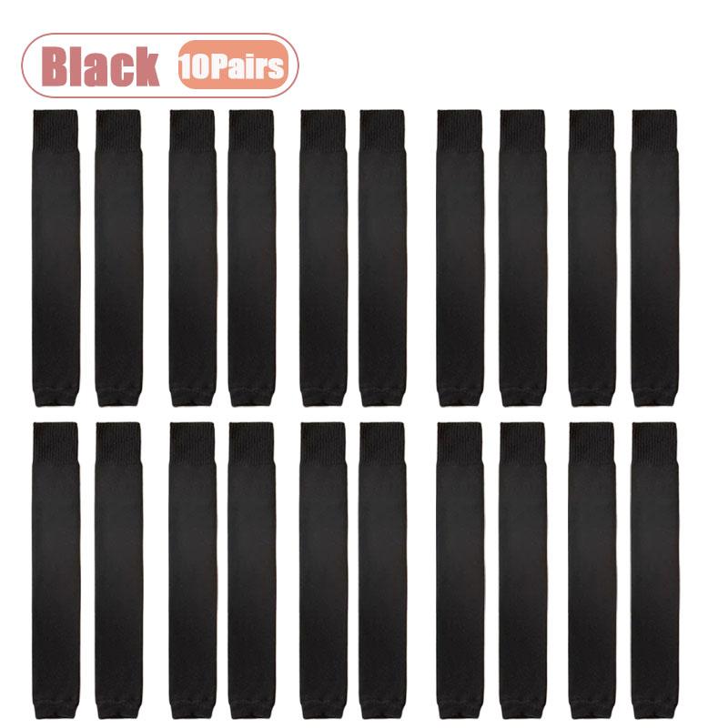 1-20Pairs Over Knee Fleece Lined Thermal Leg Warmers for Women Thick Terry Loop Knee Protector Winter Home Outdoor Sports Cozy