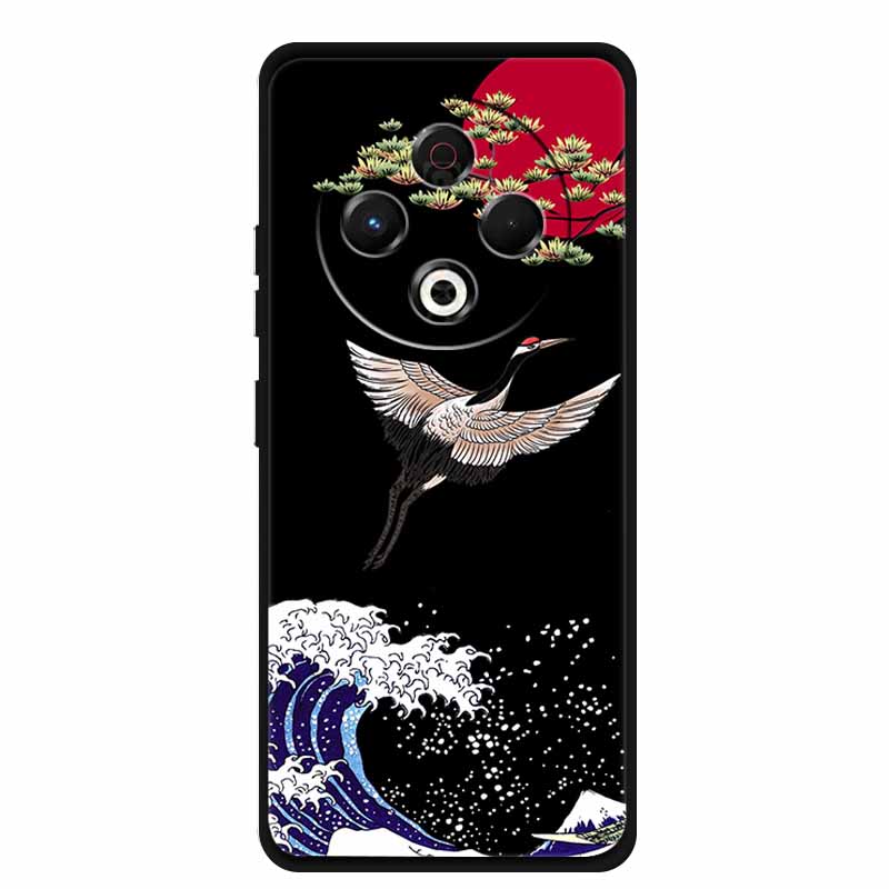 3D Phone Cover For Tecno Pova 6 Neo Pova6Neo Cases Soft TPU Silicone Case Tecno Pova 6 Pro Pova6 Embossed Flowers Blossoms Funda