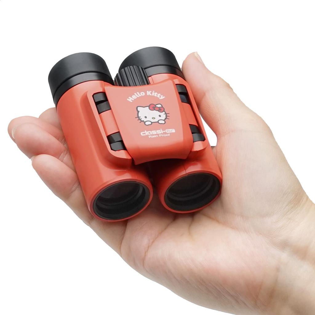 Kenko Sanrio Binoculars for 8x 21mm and Hello Kitty Concerts, Magnification, Aperture, Ultra-Lightweight Compact, Rainproof, Multi-Coated, Design,