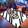 Tappeto Rug Juve per Soggiorno Camera da Letto Casa Decorazione Divano, Tappetino Antiscivolo per Giochi Bambini