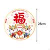 10 Pieces Chinese Year Window Stickers Spring Festival Decor Dragon Decoration