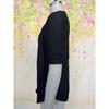 Women's Spring and Summer New Solid Colour Square Neck Button Splicing Mid-sleeve Casual T-shirt Tops