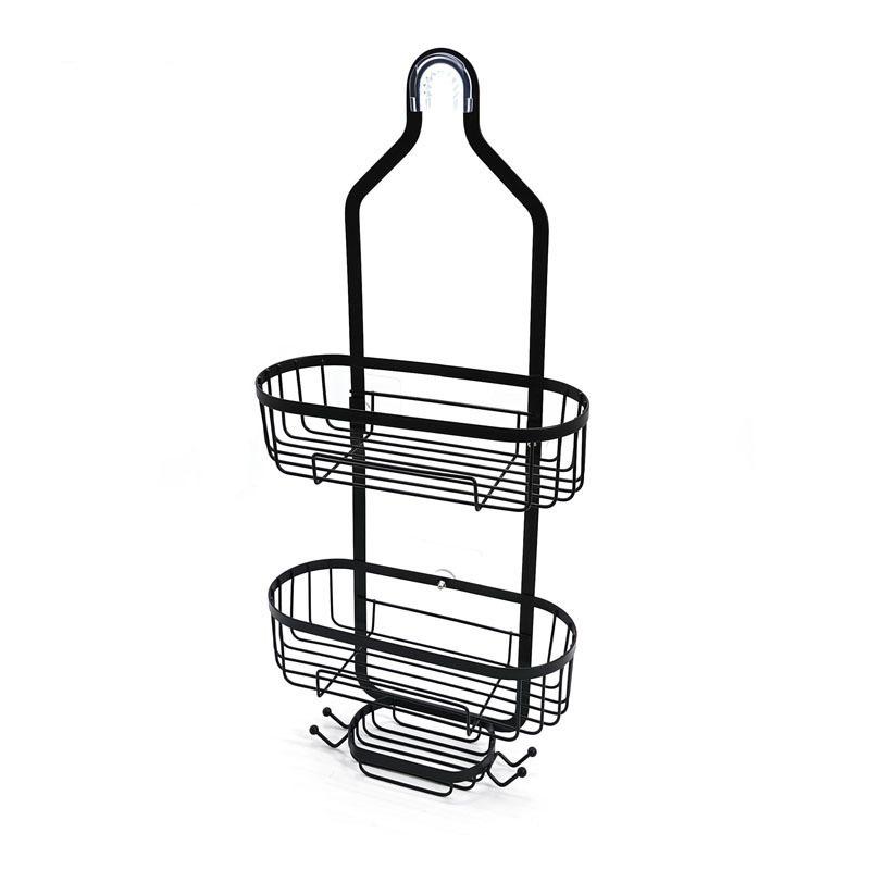Non-Drill Bathroom Shower Rack Organizer for Toiletries