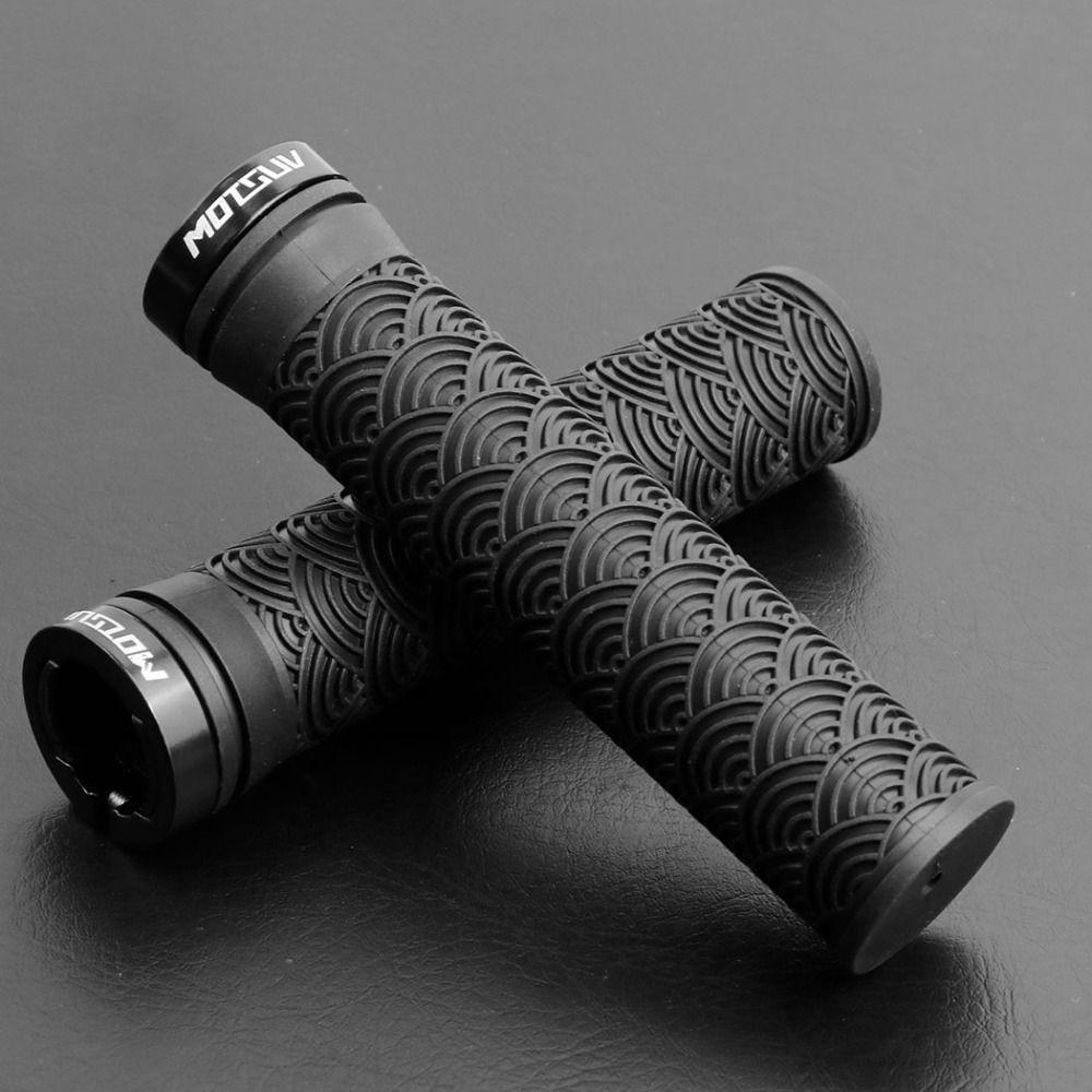 Non-Slip Rubber Bike Handlebar Covers TPE Mountain Bike Grips Mountain Biking