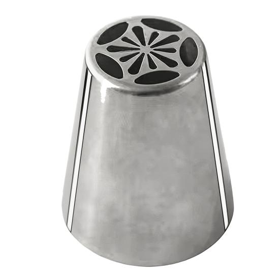 Spritzbeutel-Tüllen Russische Kuchen-Dekorier-Tüllen Set Edelstahl Blumige Kuchen-Dekorationswerkzeuge für Hochzeit Geburtstag Desserts Kekse Spritzbecher