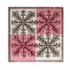 90cm Scarf, Headscarf, Women’s Two-Tone Printed Fashionable Versatile Shawl, Rayon Square Scarf