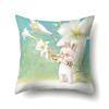 Polyester Throw Pillow Cover Home Decoration Throw Pillow Car Throw Pillow Lovely Animal Cat Print Cushion Cover