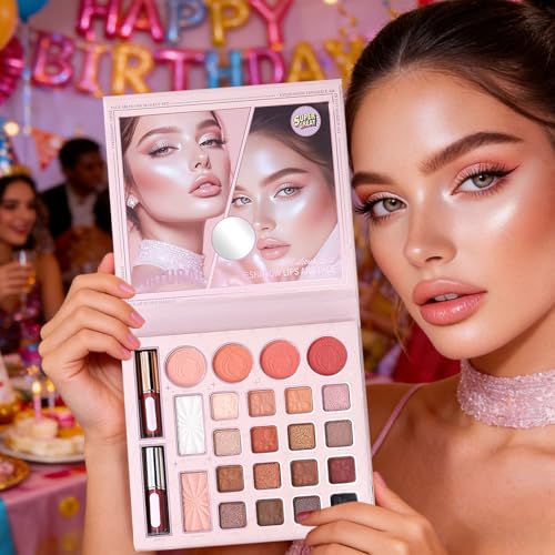 Eyeshadow Palette Makeup 24 Colors Northmead Cosmetic - Women Teenagers Eye Portable