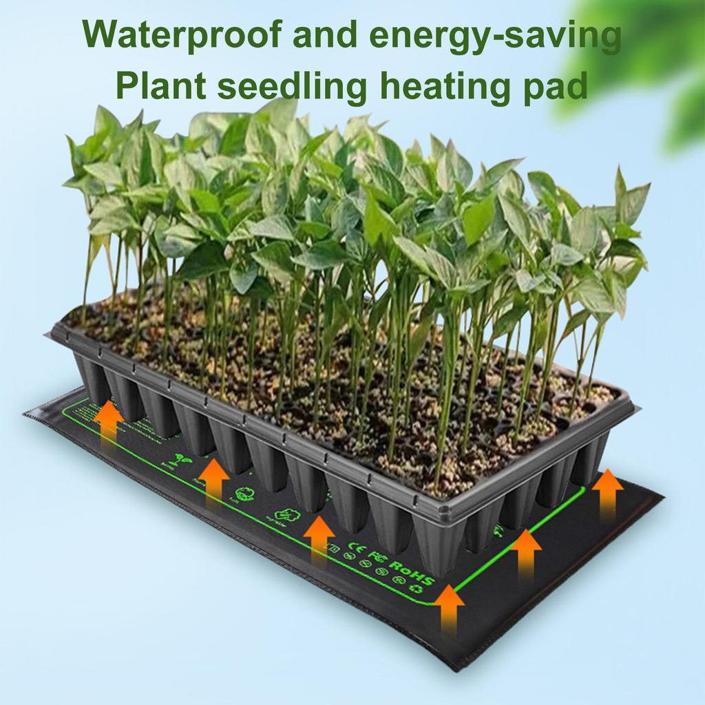 Seedling Heat Mat Waterproof Heat Pad with Thermostat Controller For Indoor Hydroponic Seedling Germination EU/US/UK/AU Plug