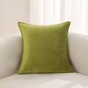 New Solid Color Dutch Velvet Edged Pillowcase Color Combination Sofa Cushion Pillowcase