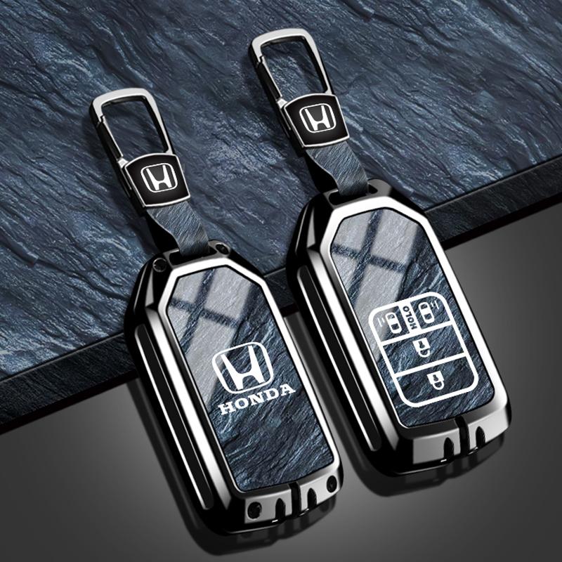 4 Buttons Car Key Case For Honda New NBOX Custom N-BOX JF3/JF4 JF1/JF2 N-BOX+ Plus N Wagon N-One Fob Cover Keychain Accessories