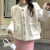 Women's Fashion Casual Solid Color Print Autumn Winter Long Sleeve O-Neck Sweaters