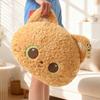 Black Cat Plush Toy: Cute Snot Bear Series Lumbar Cushion & Children's Pillow