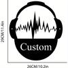 Unique Custom Gamer Name Sign - Personalized Wood & Metal Decor for Nursery & Every Occasion