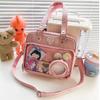Women Japanese Trend Kawaii Candy Large Capacity Ita Bag Student Preppy Shoulder Bag Messenger Crossbody Bag