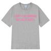 I Don't Like Exercising Because It Hurts Graphic Print Unisex Fashion Comfortable Summer Loose Women And Men Short‑Sleeve T-shirt